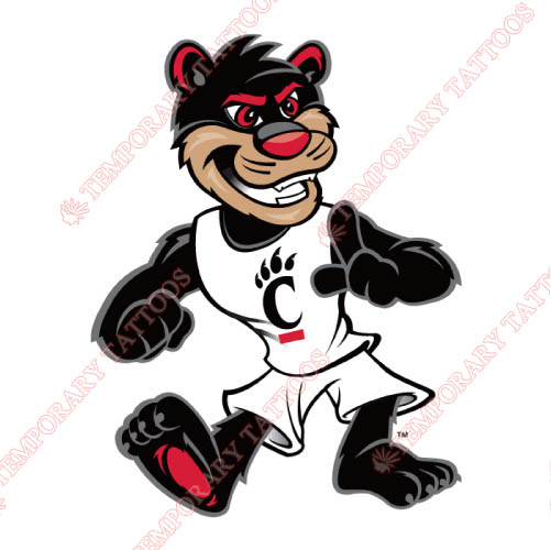 Cincinnati Bearcats Customize Temporary Tattoos Stickers NO.4142